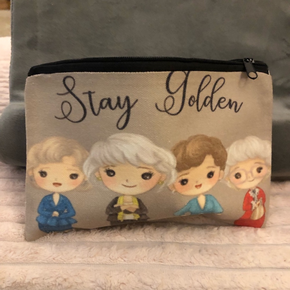 Stay Golden Character Pouch